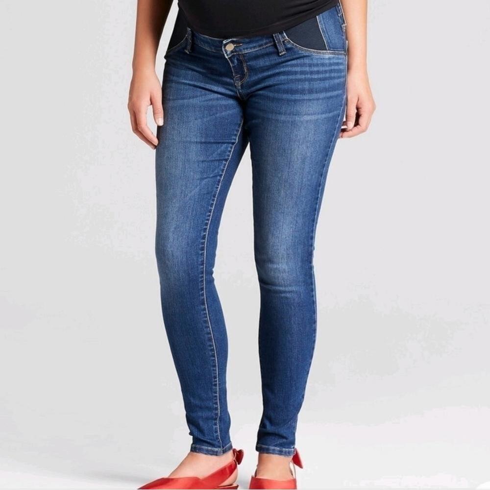 Isabel Maternity Jegging Denim Medium Wash Women Plus Size 14
